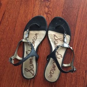 Sam edelman black sandals 6.5
